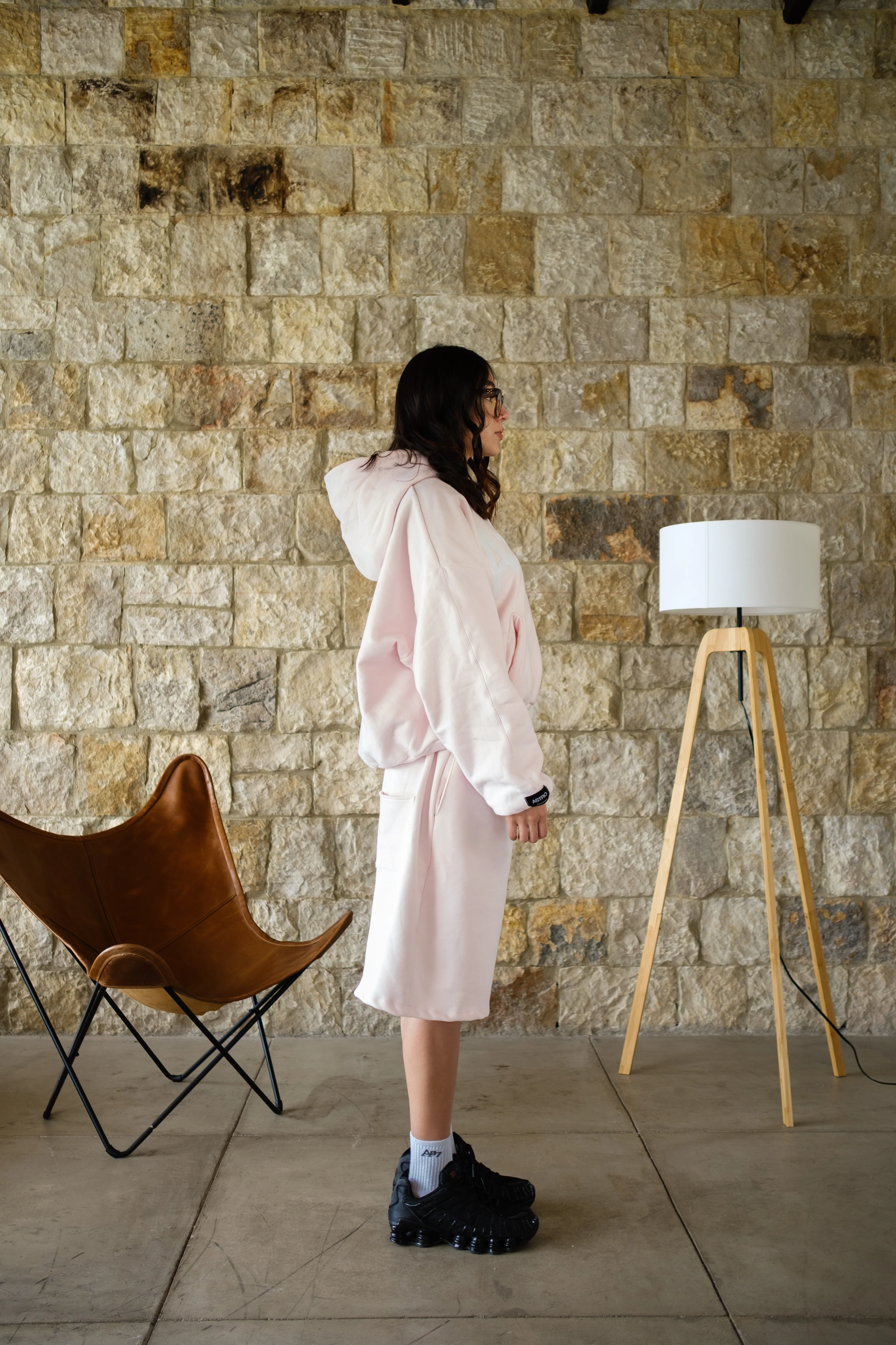 Basics V2 - Blush Hoodie Boxy Fit "LIMITED EDITION" - Image 3