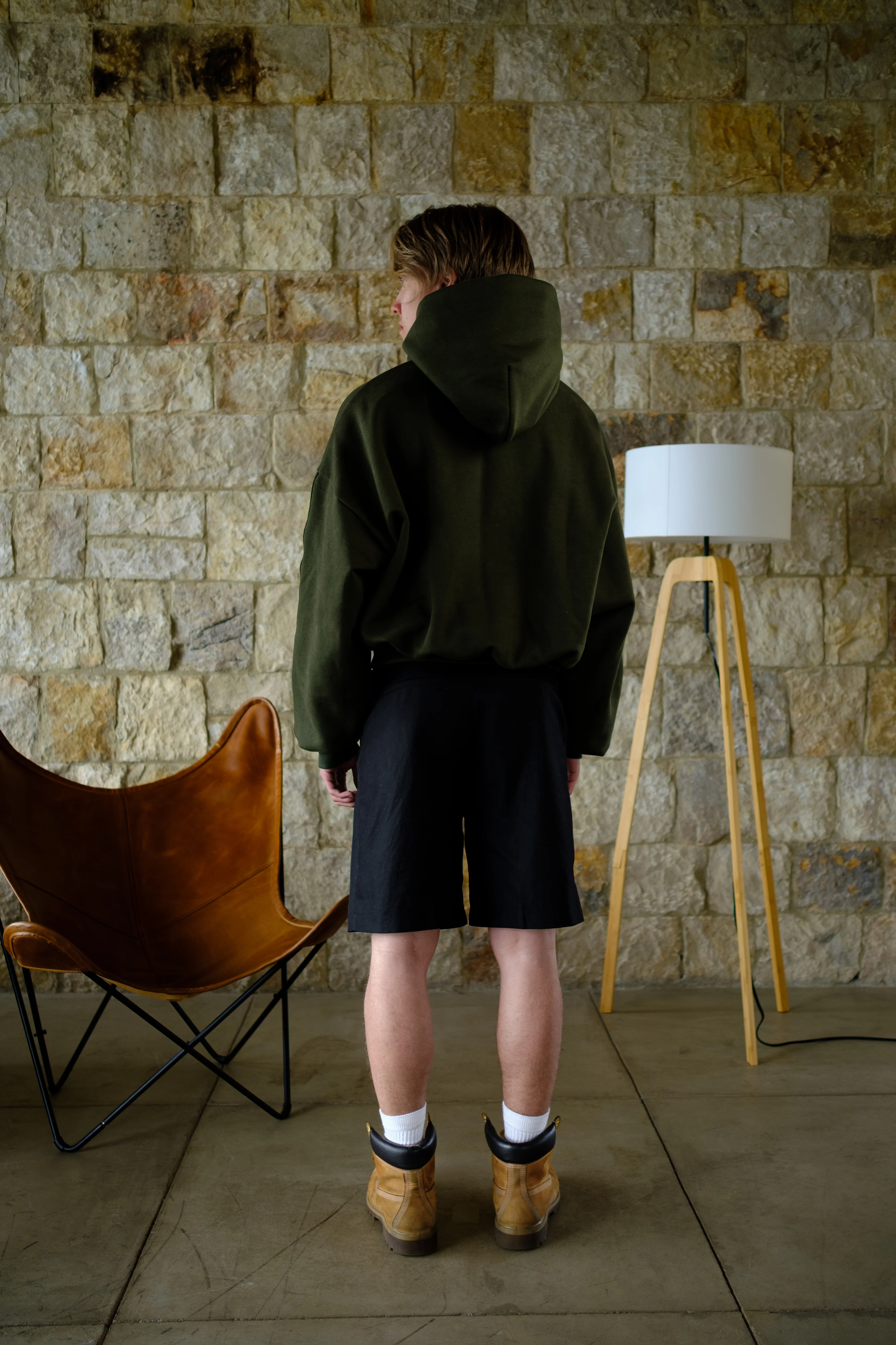 Basics V2 - Forest Hoodie Boxy Fit - Image 3