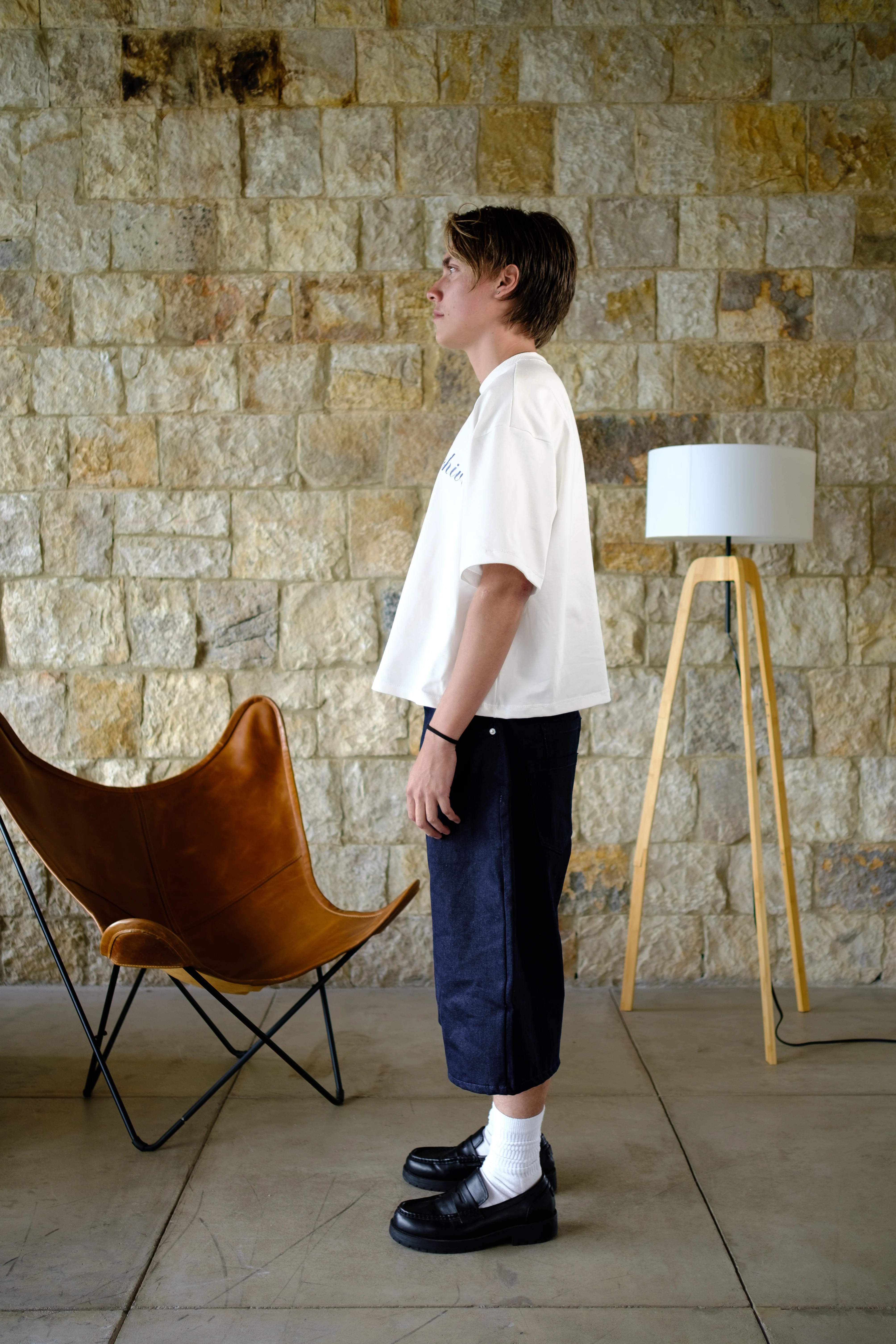 Basics V2 - Navy Archive T-Shirt - Image 3