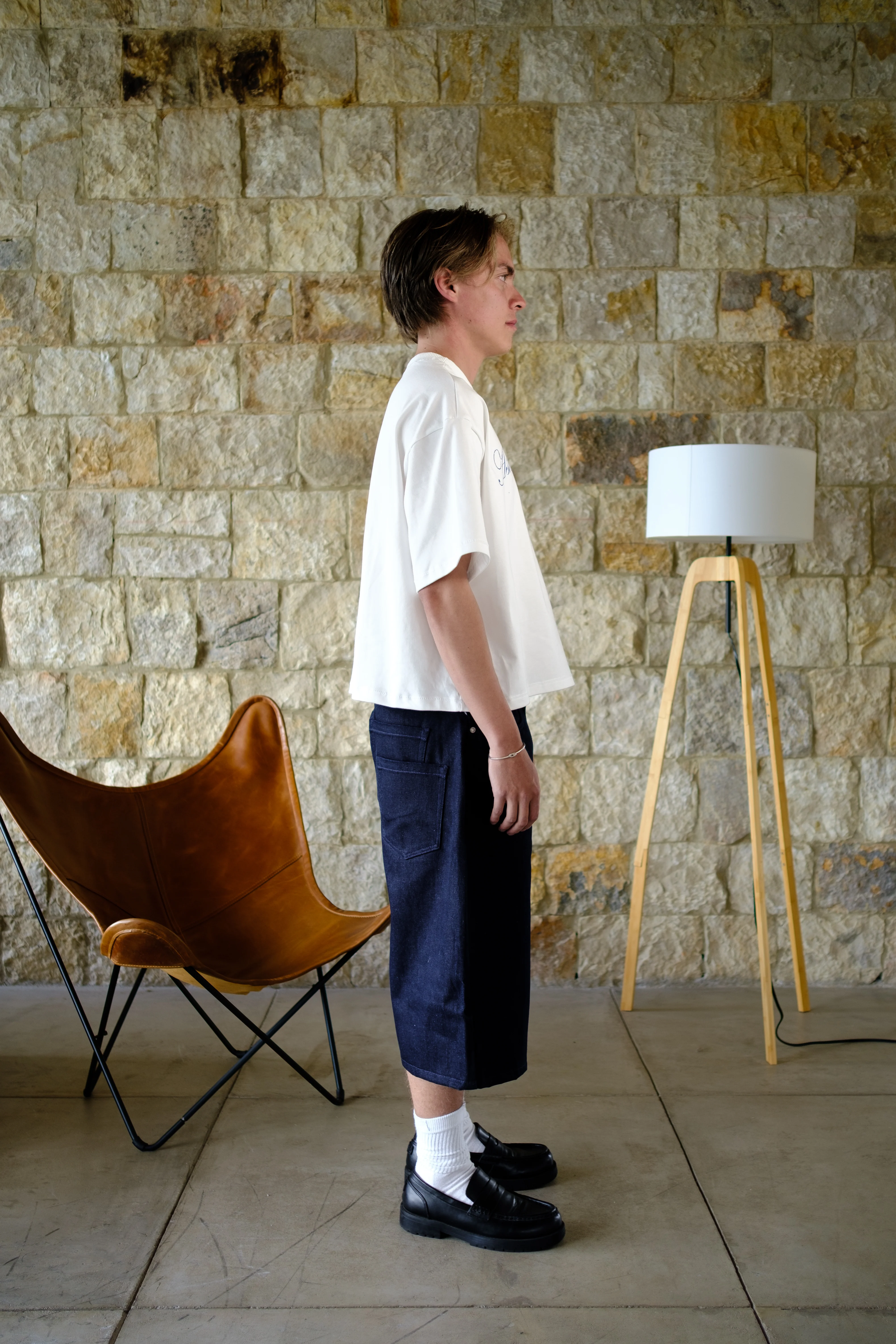 Basics V2 - Navy Archive T-Shirt - Image 4