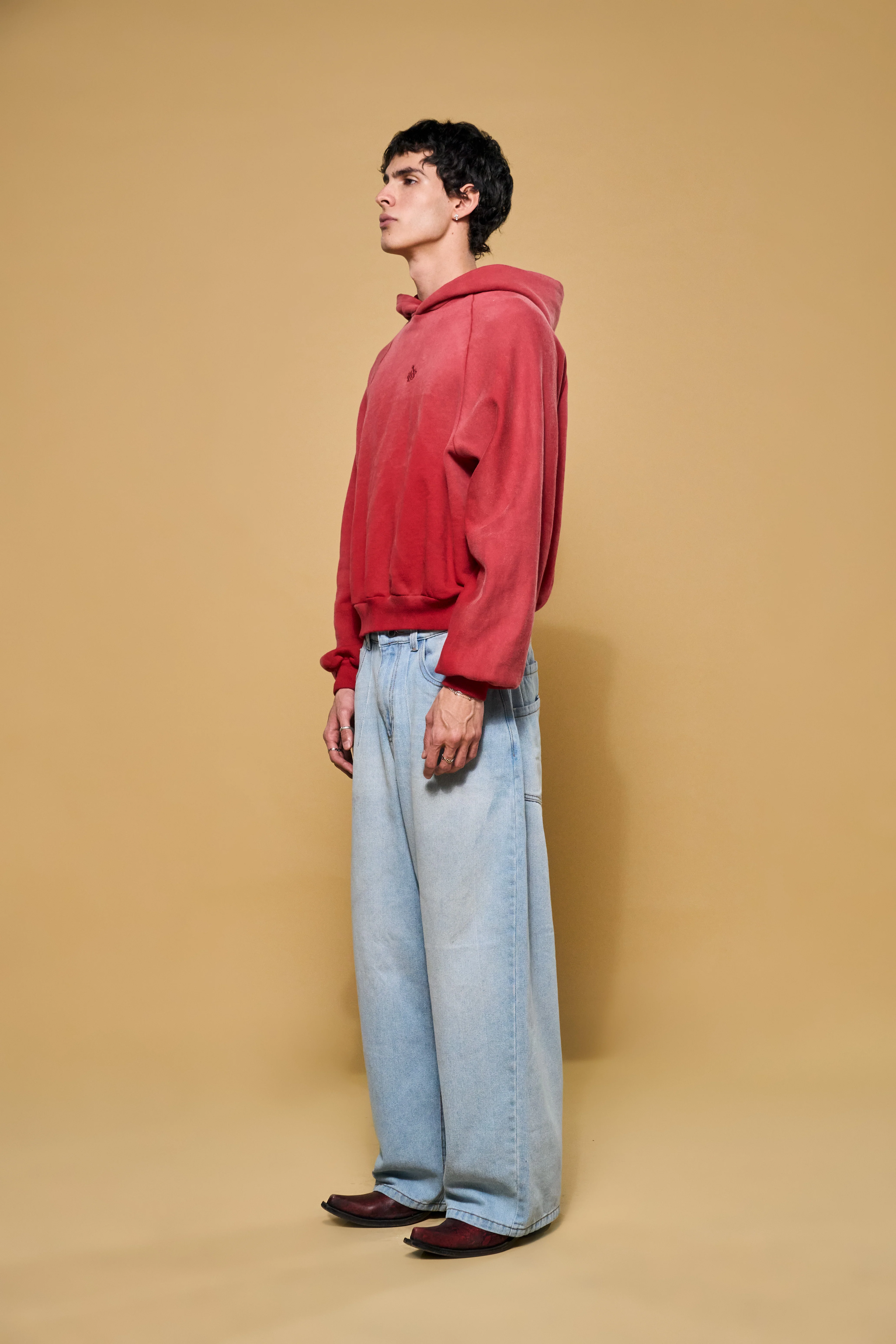 Basics V3 - Raudur Sun Faded Hoodie - Image 2