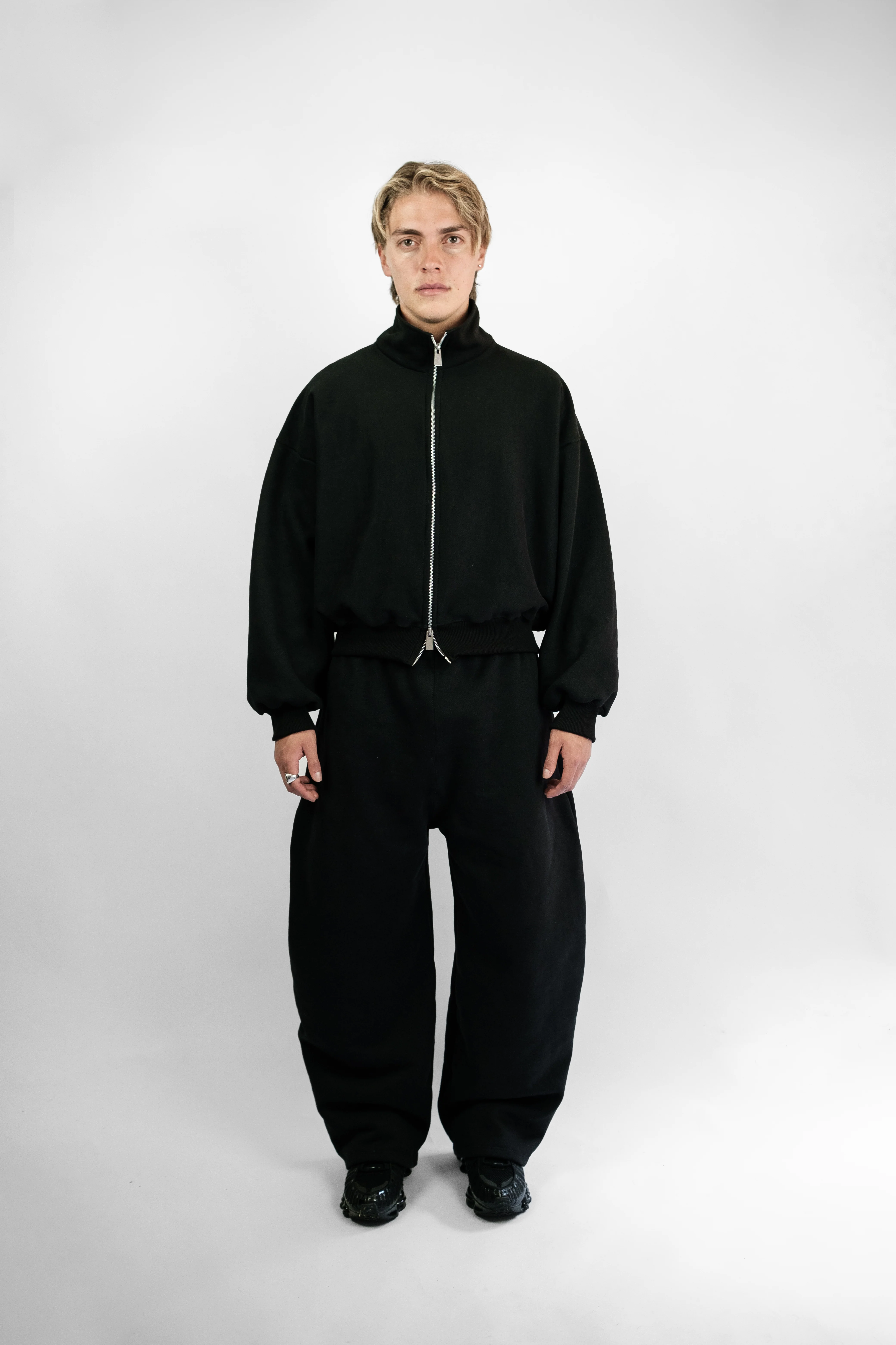 Core Track Double Zip Jacket - Onyx - Image 3