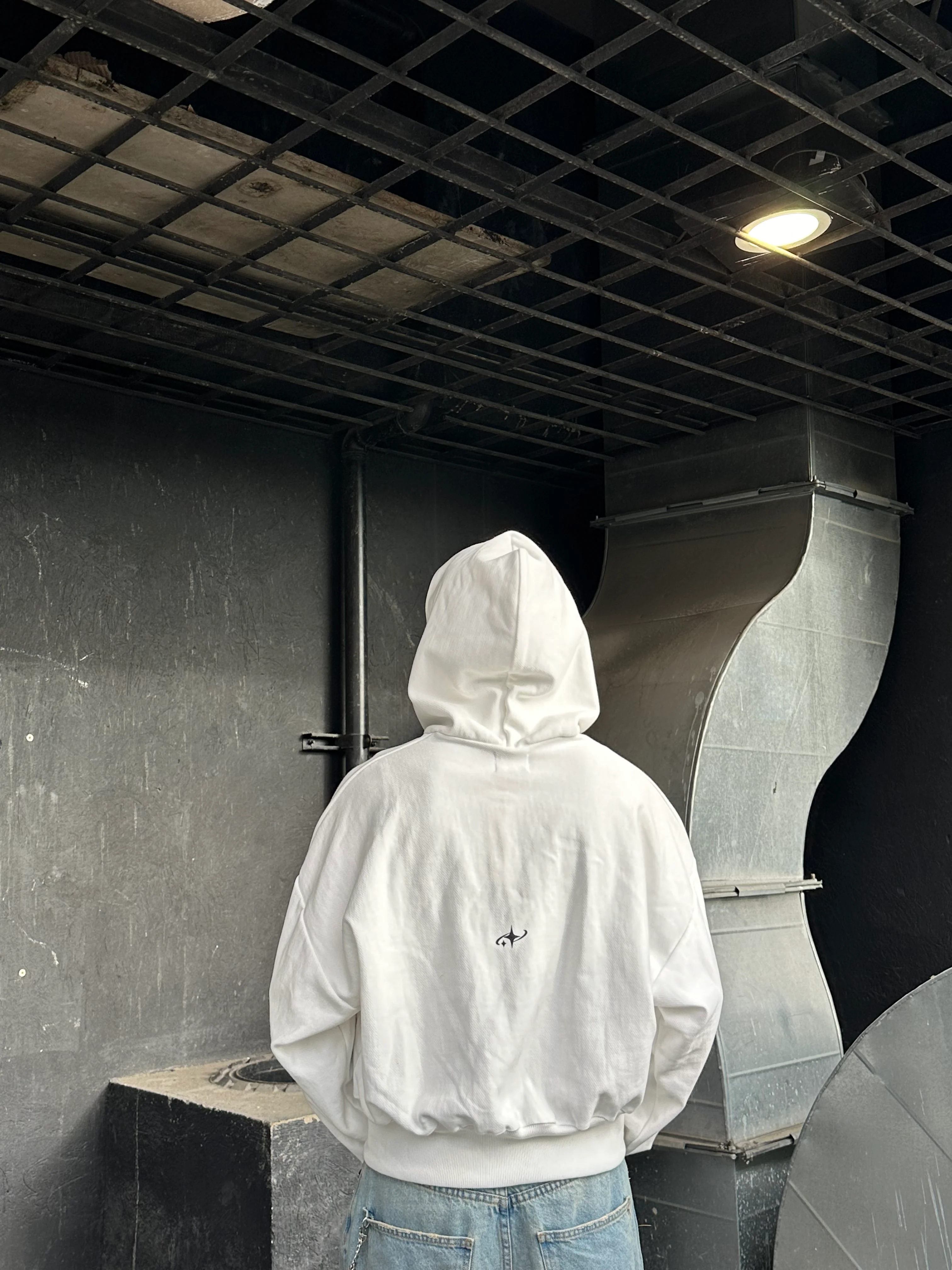 Double Zip Ivory V1 Boxy Fit - Image 4