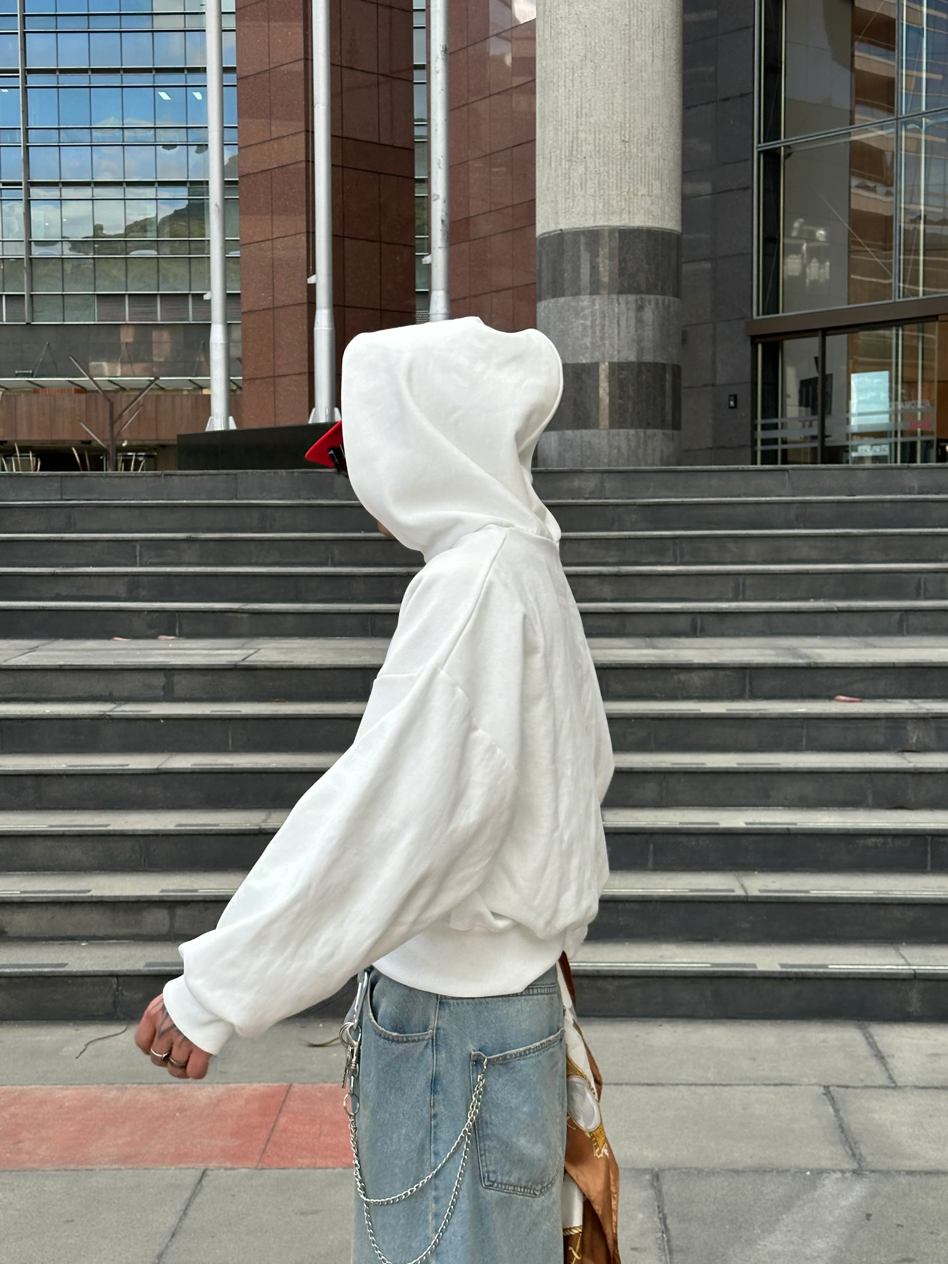 Double Zip Ivory V1 Boxy Fit - Image 6