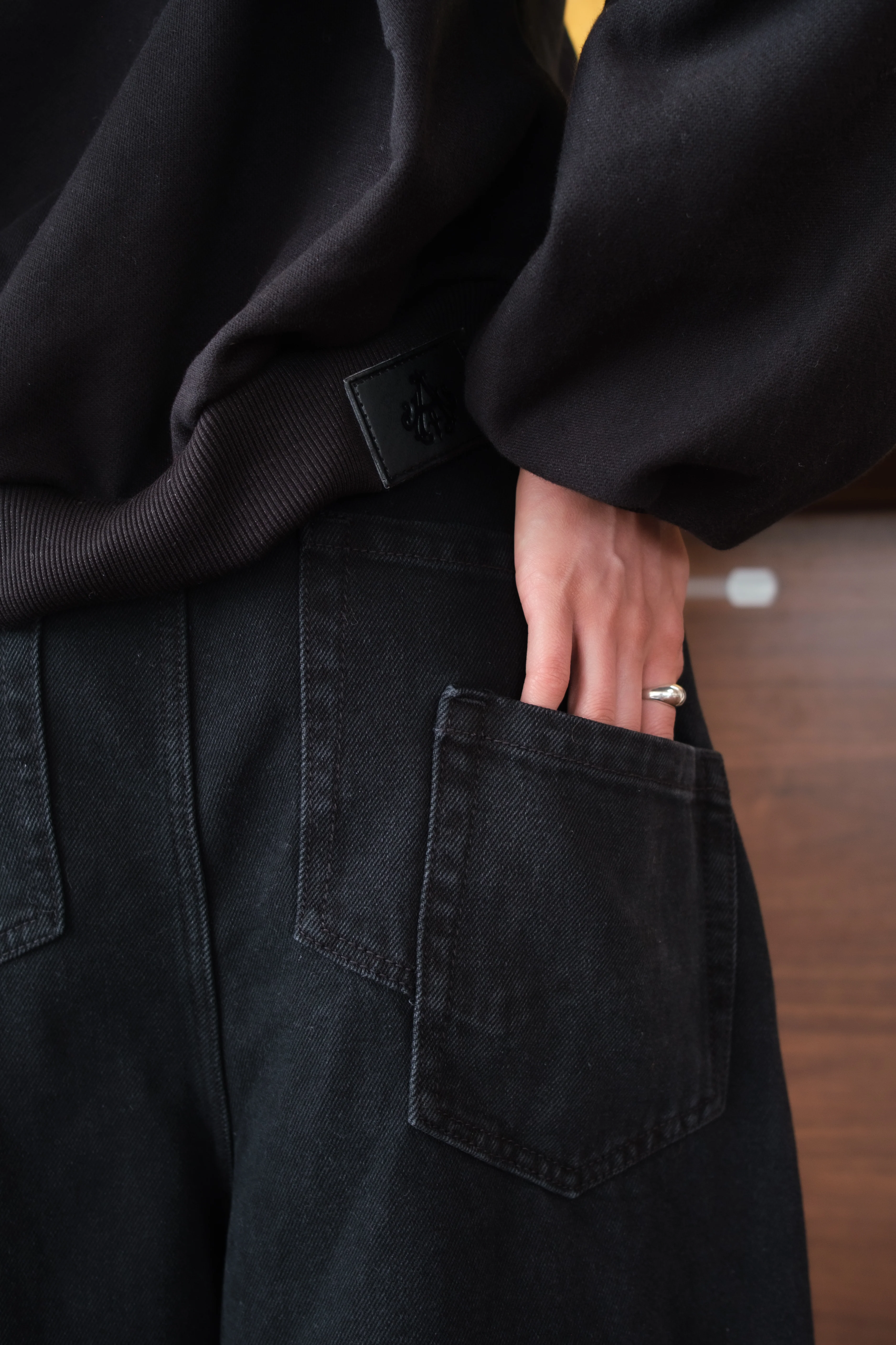 Legacy Balloon Denim - Stone - Image 5
