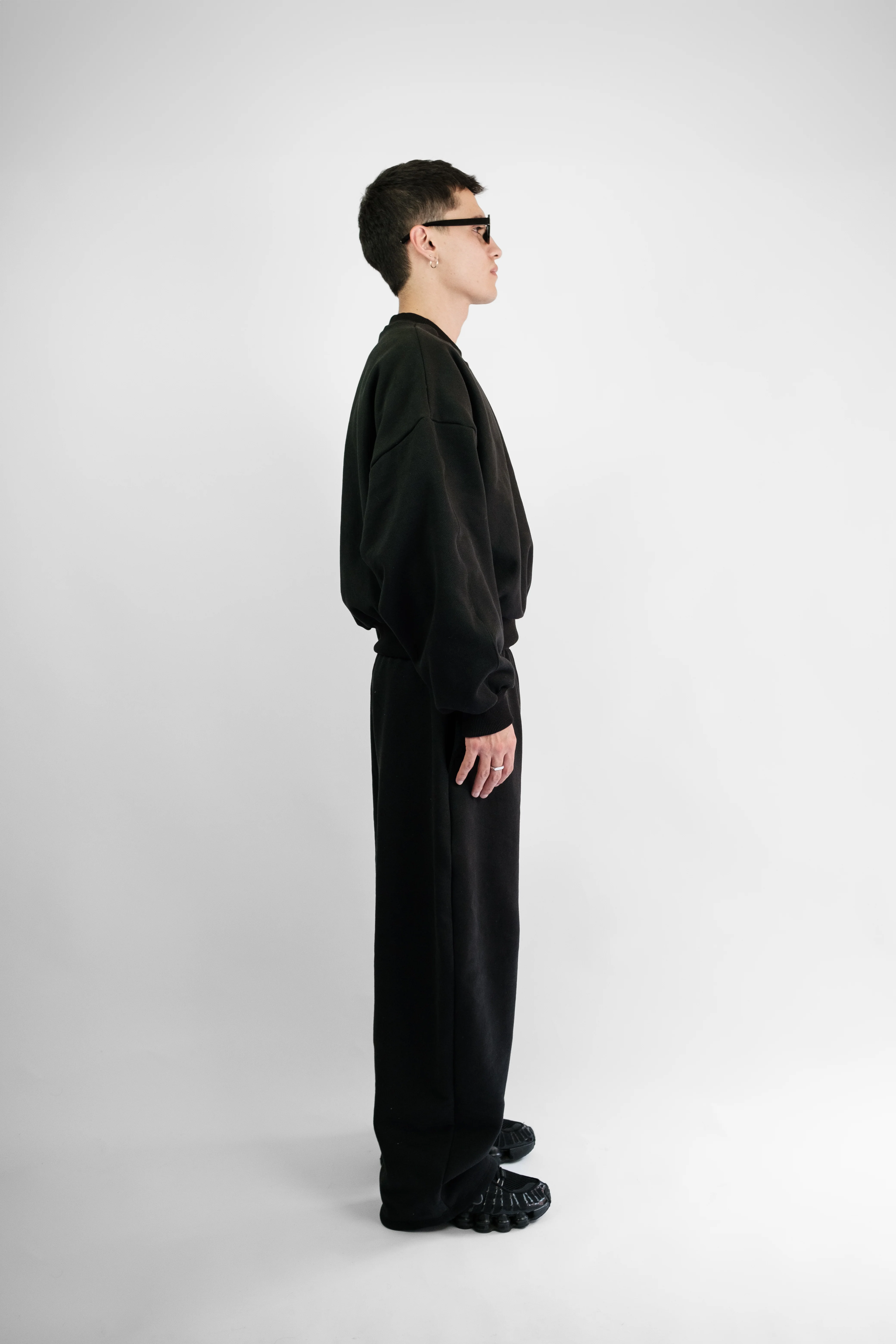 Core Baggy Sweat Pants - Onyx - Image 3
