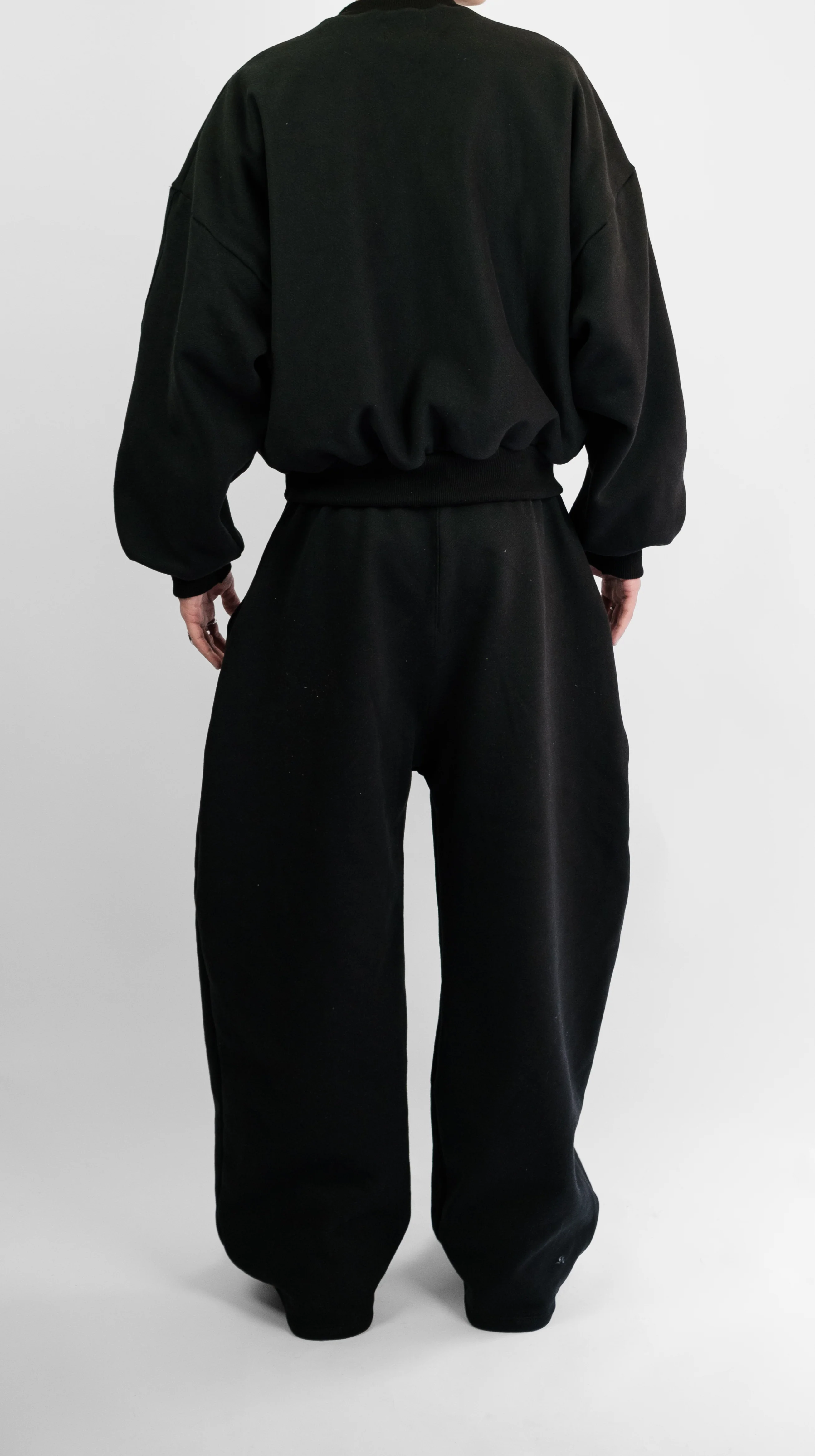 Core Baggy Sweat Pants - Onyx - Image 5